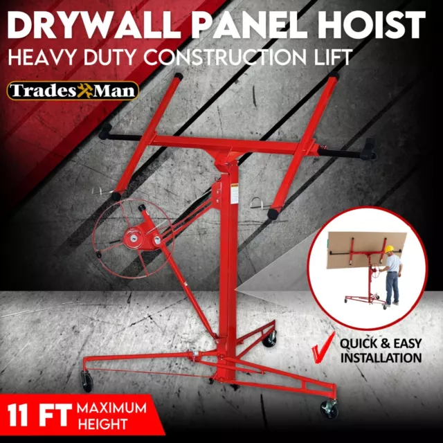 11FT Drywall Gyprock Panel Lifter Plaster Board Sheet Hoist LOCAL PICKUP VIC