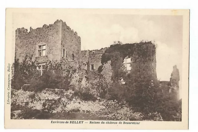 01  Environs De Belley  Ruines Du Chateau De Beauretour