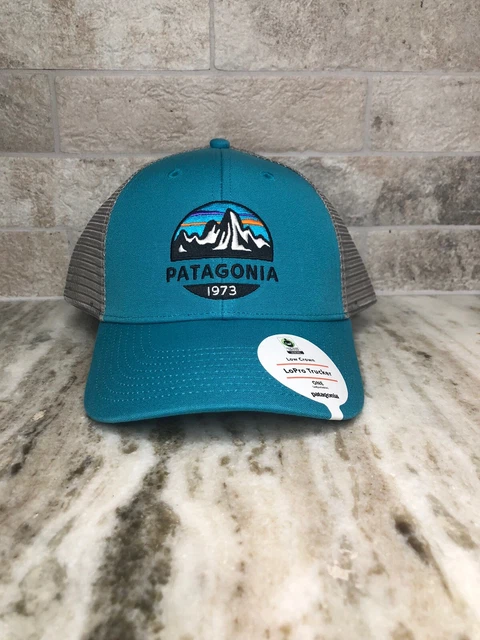 PATAGONIA FITZ ROY Scope LoPro Trucker Hat Mako Blue One Size