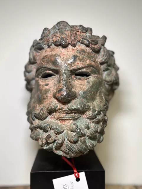 Bronze Bust of Greco-Roman Satyr. early 20th century ‘Grande Tour’ souvenir. 2