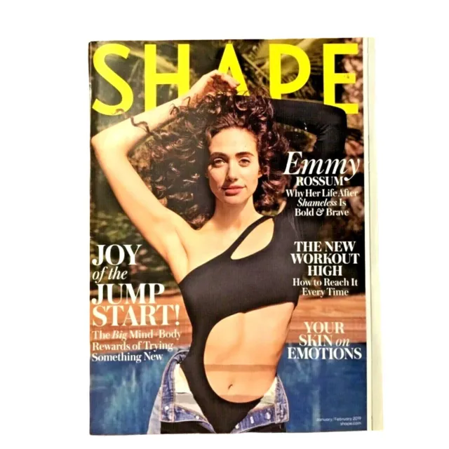 Shape Magazine January February 2019 Emmy Rossum No Mailing Label