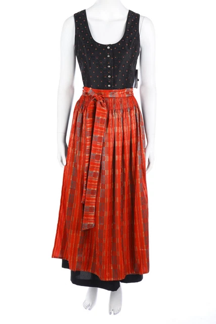 STOCKERPOINT Dirndl Oktoberfest fiori stampa D 40 tonalità di rosso NUOVO