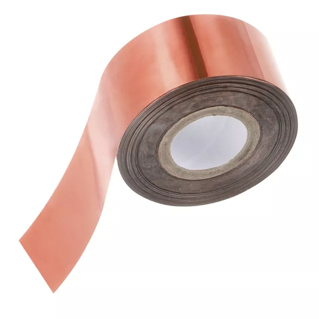 1.2"x400Ft Hot Stamping Foil Paper,Heat Transfer Stamping Paper Roll,Rose Gold