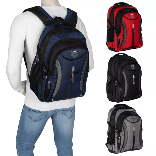 Rucksack Damen Herren Sport Schulrucksack Freizeit Reise Wandern Arbeit Backpack