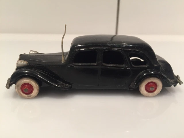Maquette Citroën 15 Six Police NOREV 1:43 - Ancienne, Manque 1 Phare - Occasion Bon État