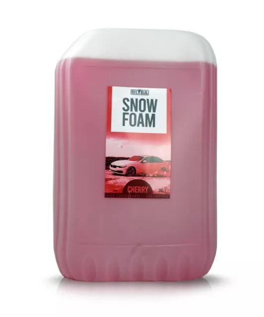 Snow Foam Car Shampoo Vehicle Cleaner 25L Container Cherry Scented Ultra