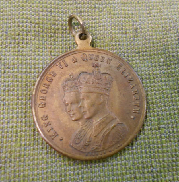 #D224.  1937 George Vi Coronation  Medal - Victoria 2