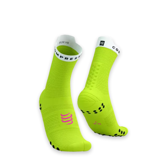 Compressport Pro Racing Socks V4.0 Run High Green Mens Women Sport XU00046B-7020