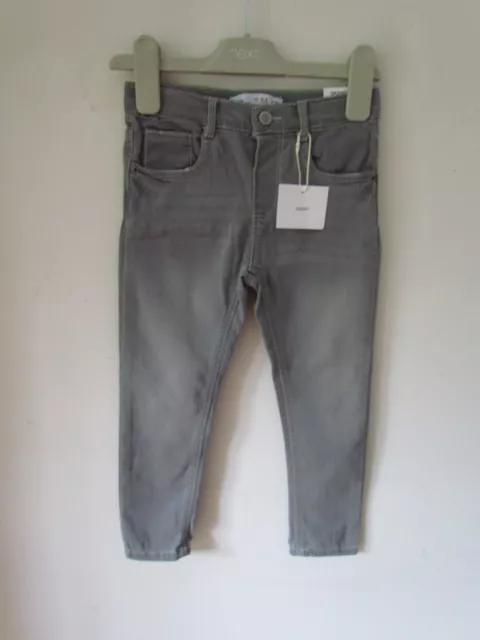 Zara Boys Grey Skinny Jeans New age 3-4