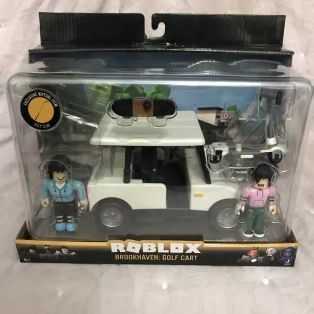 Roblox Celebrity Collection - Brookhaven: Golf Cart Deluxe Vehicle  [Includes Exclusive Virtual Item] 