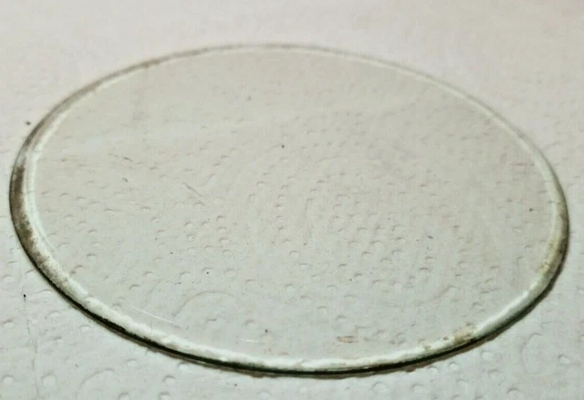Verre Plat Rectangle Bords Biseautés Pour Montre - Neuf Sans étiquette - Pièce Horlogerie