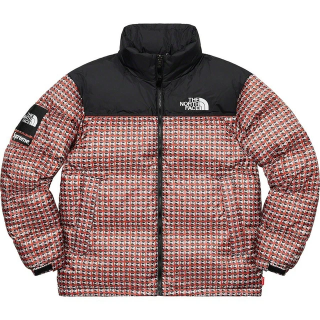SUPREME THE NORTH Face Studded Nuptse Jacket Black Small SS21 READ 