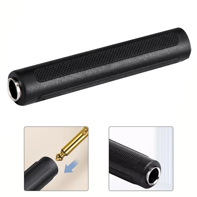 Convertisseur de Connecteur de Guitare électrique Basse vers Téléphone Portable, pour Obtenir des Effets Sonores Parfaits, Compatible avec IOS/Android