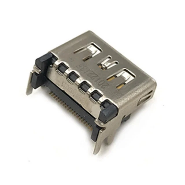 Modulo Porta HDMI Di Ricambio Per Sony PlayStation 5 (PS5). Connettore Display Gamer Gear, Colore Argento.