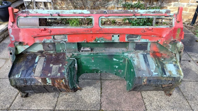 LAND ROVER SERIES 3 bulkhead for restoration £104.72 - PicClick UK