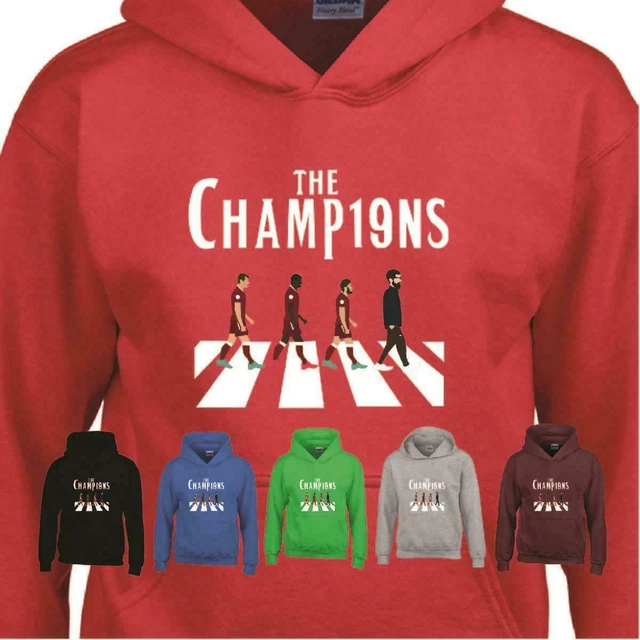THE CHAMPIONS LIVERPOOL Football Kids Hoodie Boy Girl Kids Women