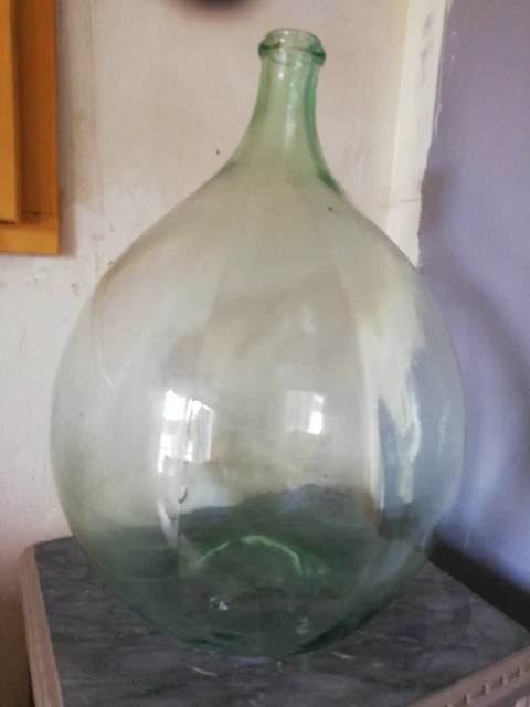 Bonbonne En Verre Ancienne 30 Litres