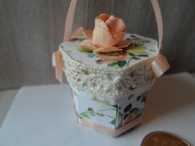 Puppenhaus Miniatur Handgefertigt Klar Brandy Glas