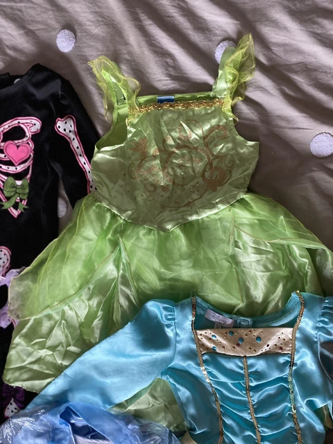 Girls Dress Up Clothes Bundle Age 5-6 years Disney Frozen Brave Merida Tinkerbel 9