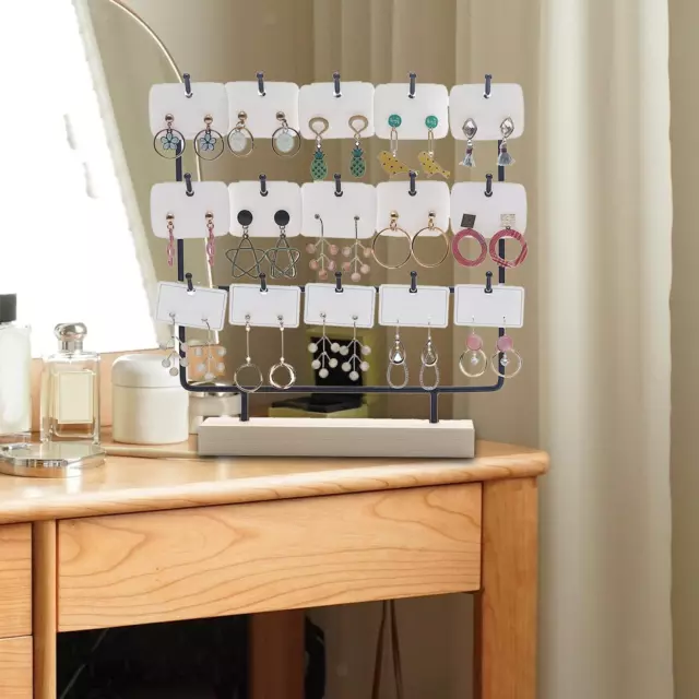 Jewelry Display Rack Jewelry Organizer for Earring Cards Keychains Necklace