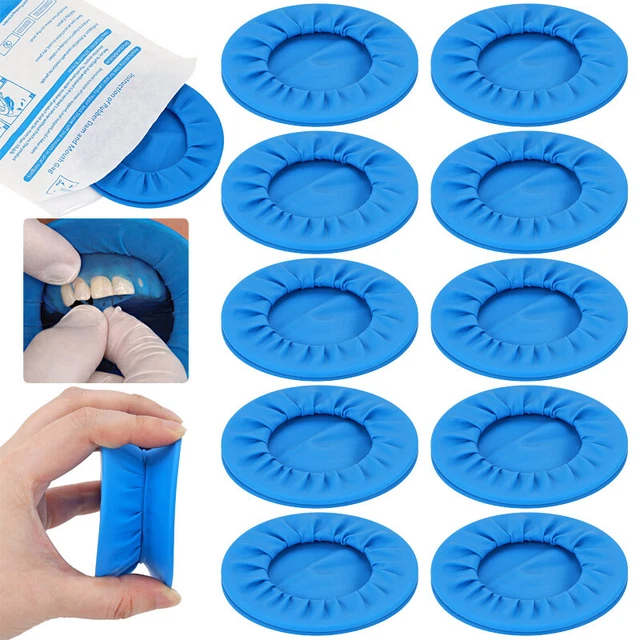 10 Pcs New Bule Dental Disposable Soft Lip Sterile Cheek Retractor Mouth Opener