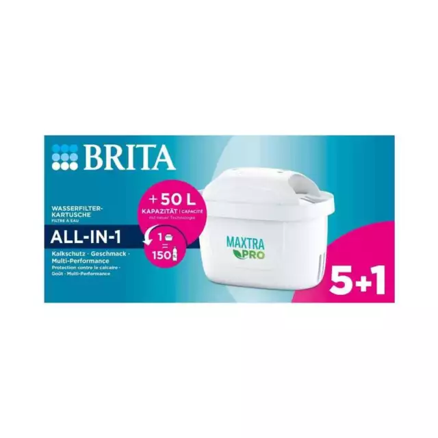 Brita Maxtra Pro All-In-1 Filterkartuschen 5+1 Wasserfilter