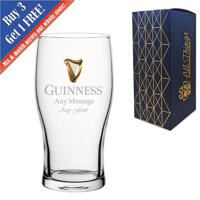 Guinness Personalised Glass In A Gift Box - Guinness Storehouse - Foto 5