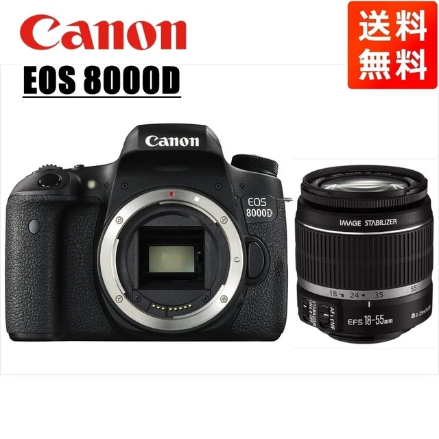 CANON EOS 8000D Ef-S 18-55Mm Standard Lens Set Used $979.80 CANON EOS 8000D Ef-S 18-55Mm Standard Lens Set Used $979.80