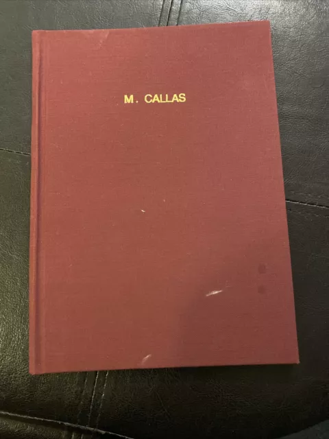 🚨 Very Rare Maria Callas TROVATORE Program Teatro alla Scala 1952-1953 BOUND