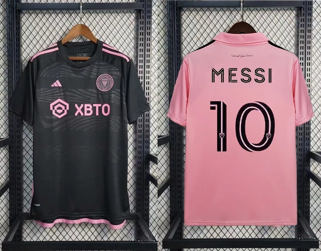 LIONEL MESSI LM10 Inter Miami CF Away Men's Soccer Jersey All Sizes
