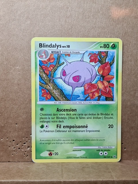 CARTE POKÉMON BLINDALYS 44/127 Platine Française EUR 2,40 - PicClick FR