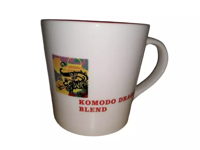 Starbucks Komodo Dragon Blend Asia Pacific Ceramic Coffee Mug Tea Cup 2005