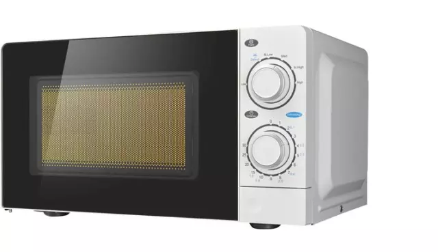 Essentials CMW21 700w Solo Microwave Oven with 6 Power Settings 15L White