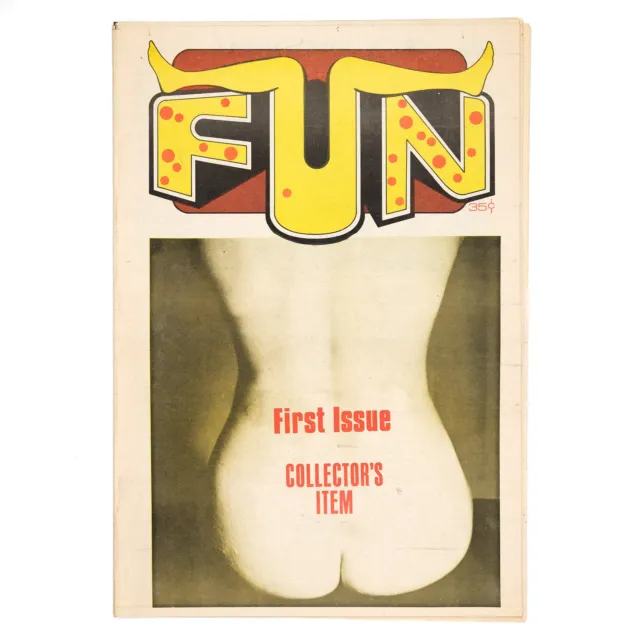 Fun, Vol. 1, No. 1 / Marv Grafton, ed. / 1969 NYC Sex Tabloid / Nice Copy