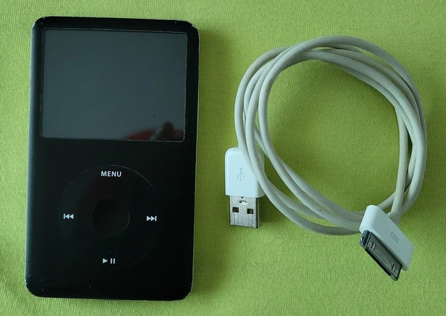 Apple Ipod Classique 80go - 80 GB Classic IPod  - Avec Câble - Fonctionne Bien