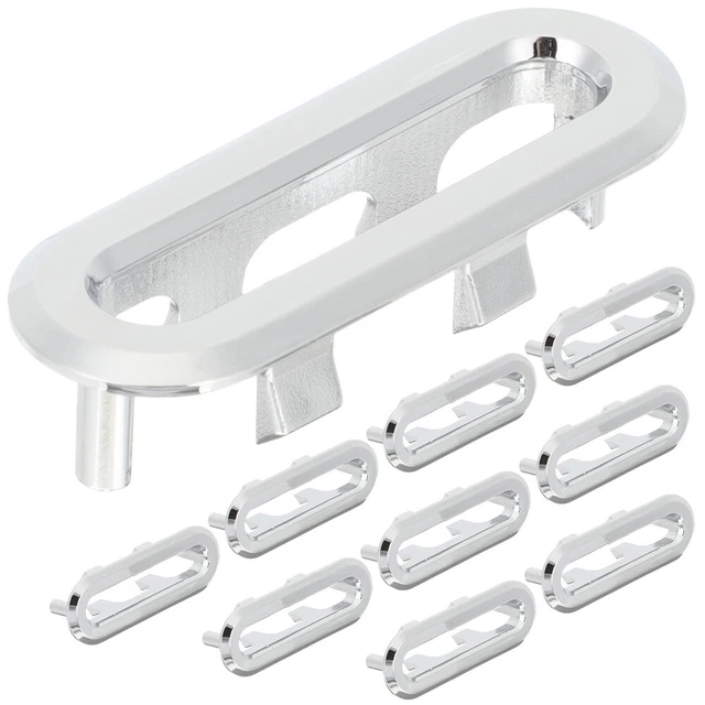 10 Pcs Sink Overflow Ring Basin Overflow Hole Cover Water Trough Counterbore