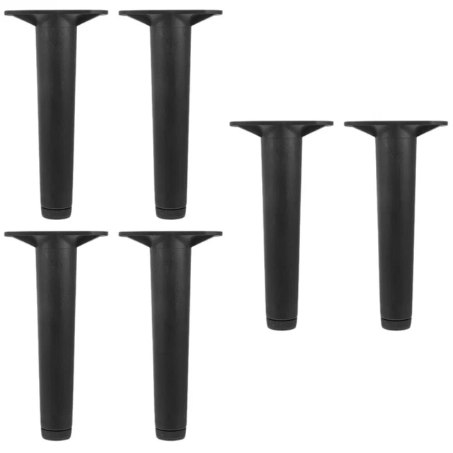 6 piezas Ajustable Piernas de cama Marco de cama Soporte Pierna Marco de cama Soporte Marco de cama Piernas