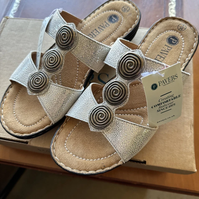 Pavers wide fit slippers clearance