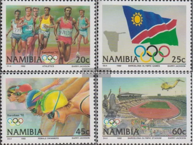 namibie - sud-ouest de l'afrique 727-730 (complète edition) timbres prémier jour