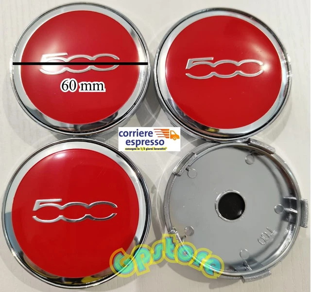 Coprimozzi Coprimozzo Copricerchi 56MM 4 Pezzi Compatibile con per ABS Anello Lega Ruote Accessori Centrali,A