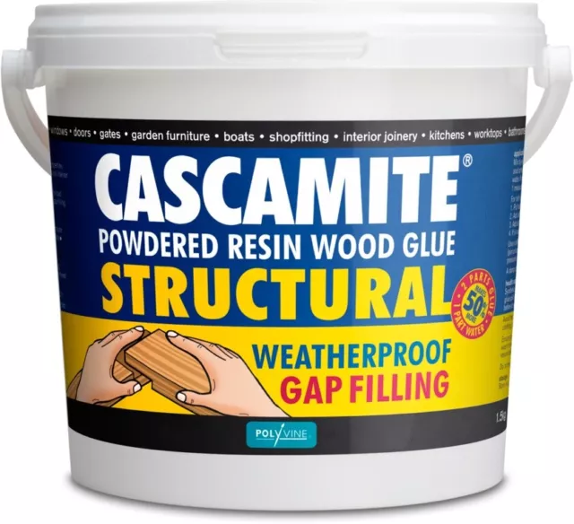 👉 Cascamite Wood Adhesive  Glue - Weatherproof Gap Filling