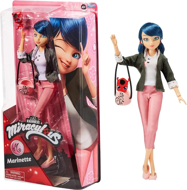 BANDAI Miraculous Ladybug and Cat Noir Toys Catarina Fashion Doll | Muñeca articulada de