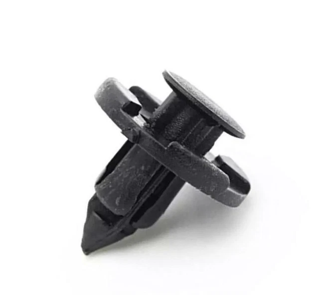 Clip Di Fissaggio In Plastica 100Pcs 8Mm Plastic Rivet Fastener - Foto 2