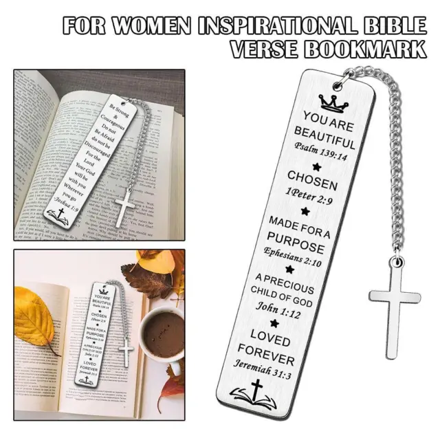 Christian Bookmarks Gifts Sobriety Recovery Religious Bible Verses Book Markers