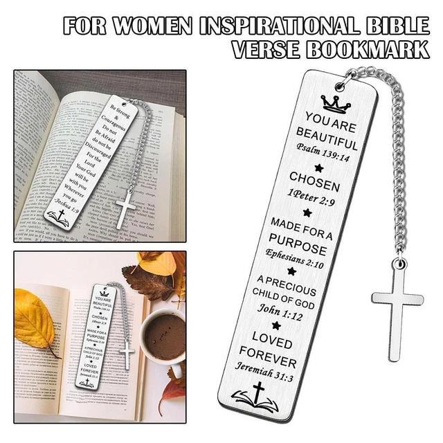 Christian Bookmarks Gifts Sobriety Recovery Religious Bible Verses Book Markers