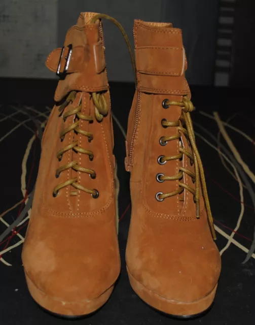 Bottines Marron Dain Talons Aiguilles Pointure 35