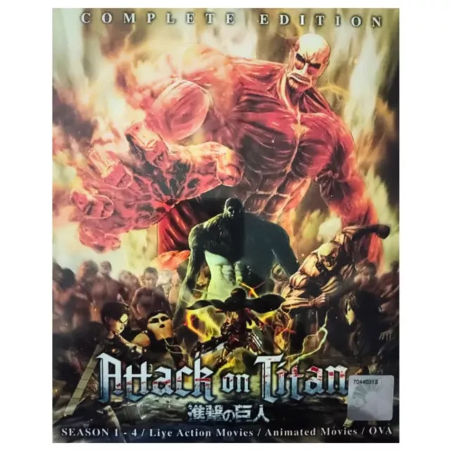 Attack on Titan: The Final Season Vol. 4 Blu-ray (DigiBook) (Japan)