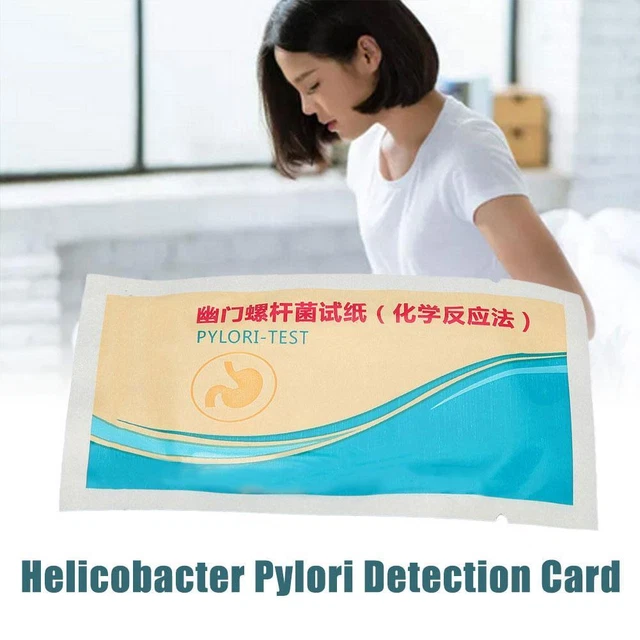 1 confezione H Pylori carta test monouso igienica test rapido indolore