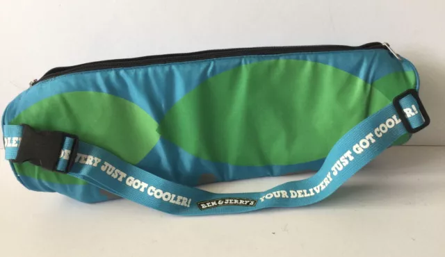 Ben & Jerry Limited Edition Multi Coloured Reflective Cooler Freezer Bag Picnic