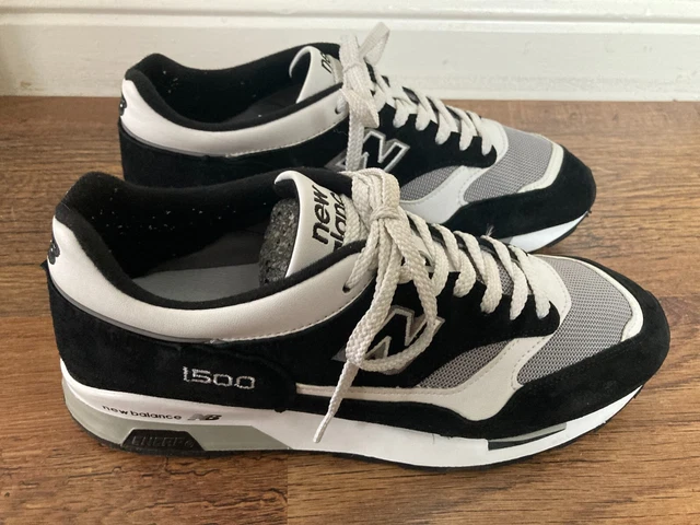 NEW BALANCE 1500 Made in England M1500KWG Black White Grey UK 9 OG Box Worn 150.00 PicClick UK